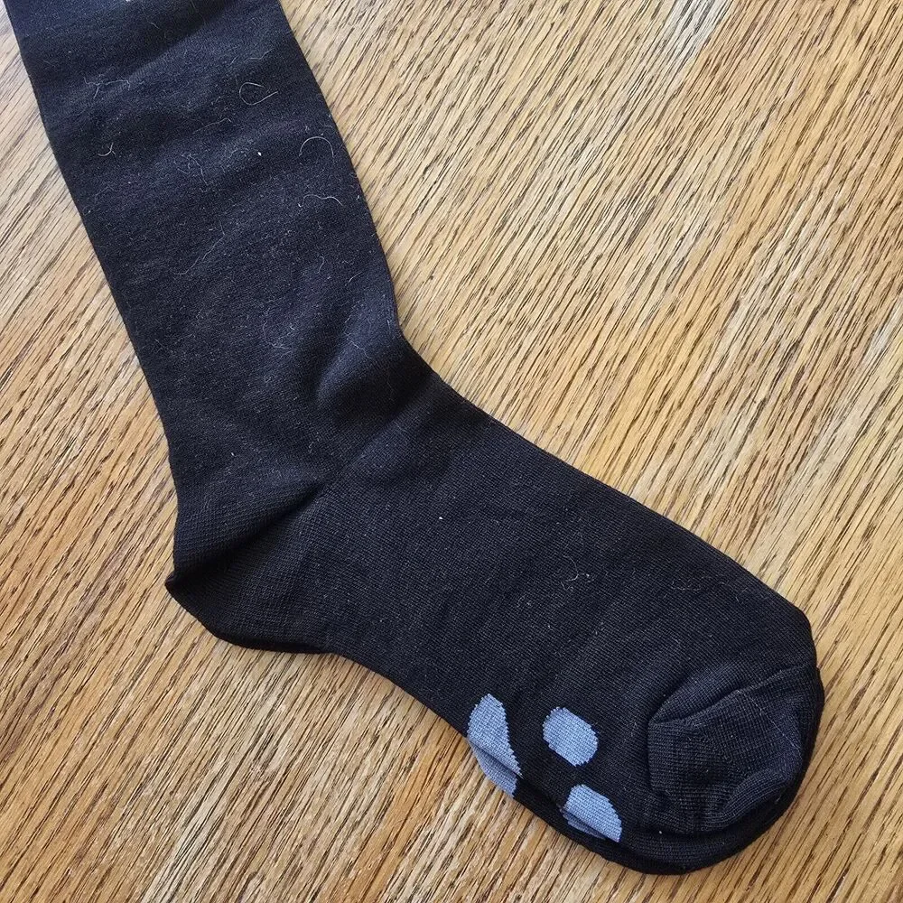 Socksmith Graphic Women's Crew Socks CAT Black Cat Animal Novelty Footwear